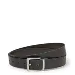 C&A Herren Leder Gürtel schwarz 115-120
