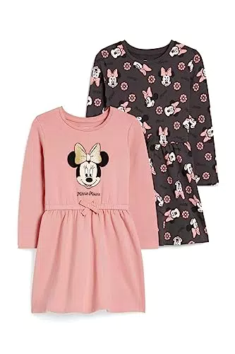 C&A Kinder Mädchen Kleid oberhalb des Knies Regular Fit rosa 134