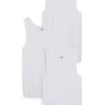 C&A Herren Unterziehshirt Unterwäsche 3er Pack|Multipack Baumwolle Unifarben weiß 4XL