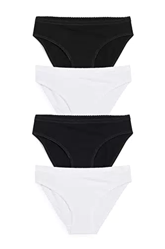 C&A Multipack 4er - Slip weiß/schwarz