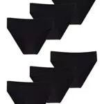 C&A Multipack 6er - Slip - Lycra schwarz 2X