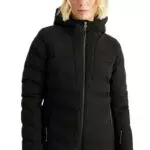 C&A Skijacke mit Kapuze schwarz 36