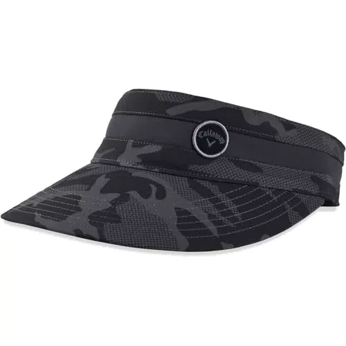 Callaway Damen Ladies Visor, BLACK CAMO, Einheitsgröße EU