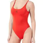 Calvin Klein Damen Badeanzug Scoop Back One Piece Modern