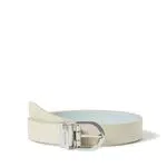 Calvin Klein Damen Gürtel Ck Must Rd Buckle Rev 2.5 cm Belt Kunstledergürtel