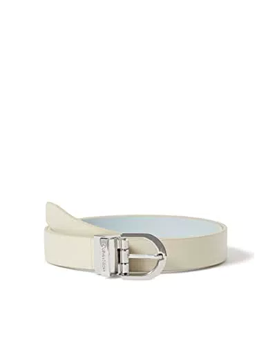 Calvin Klein Damen Gürtel Ck Must Rd Buckle Rev 2.5 cm Belt Kunstledergürtel