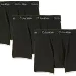Calvin Klein Herren 3er Pack Boxershorts Trunks Baumwolle mit Stretch