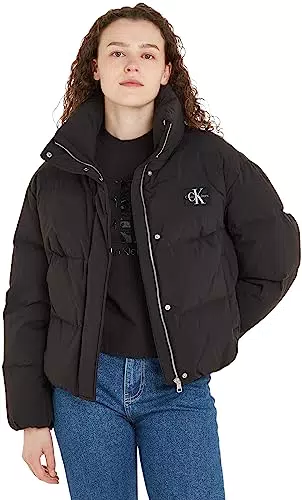 Calvin Klein Jeans Damen DOWN Soft Touch Label Puffer J20J222235 Daunenjacken