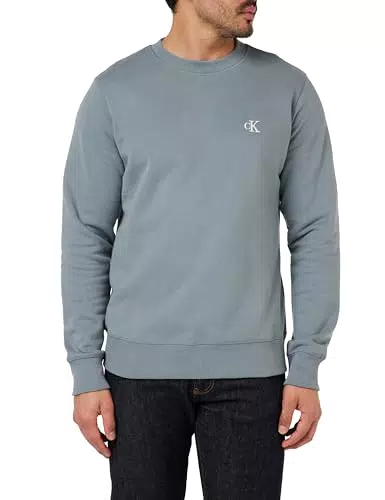 Calvin Klein Jeans Herren CK ESSENTIAL REG CN, Overcast Grey