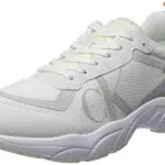 Calvin Klein Jeans Herren Runner Sneaker Retro Tennis Mesh Sportschuhe