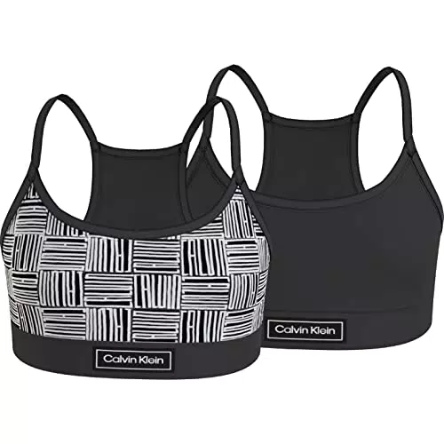 Calvin Klein Mädchen 2Pk Bralette-Heritage G80G800565 Andere BHS