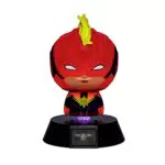 Captain Marvel Mini Leuchte Icon Light rot, bedruckt