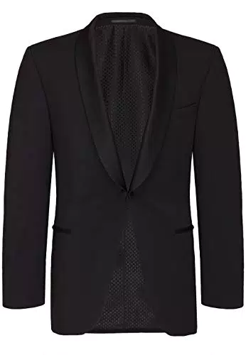 CARL GROSS Herren Jacke, Smoking CG William OS, Schwarz