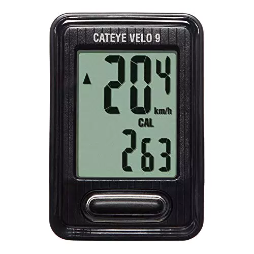 CATEYE Fahrradcomputer Velo 9 CC-VL820, Schwarz