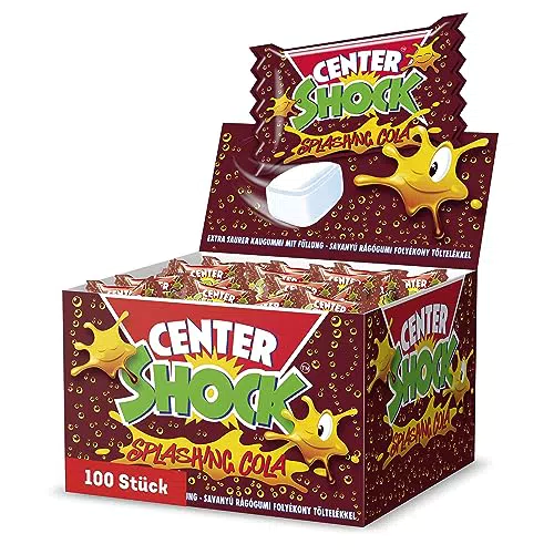Center Shock Hidden Apple, Box mit 100 Kaugummis, extra-sauer mit Apfel-Geschmack