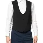 CG CLUB of GENTS Herren Anzugweste Arvin, Schwarz, 42
