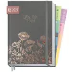 Chäff Organizer Day by Day Deluxe 2024 A5 1 Tag 1 Seite