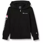 Champion Kinder und Jugendliche Legacy American Classics B-Maxi-Logo Ultralight Powerblend Fleece Full Zip Kapuzenpullover