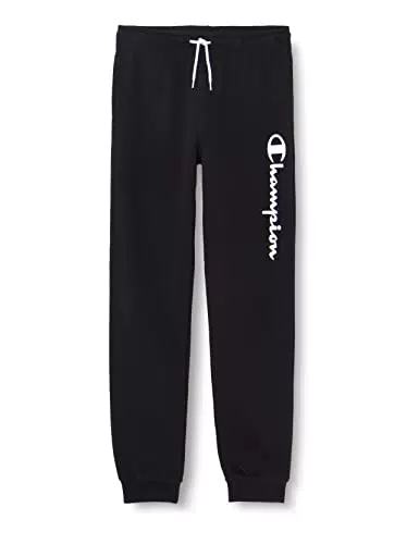 Champion Kinder und Jugendliche Legacy American Classics Ultra Light Powerblend Terry Logo Rib Cuff Trainingshose