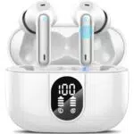 Csasan Bluetooth Kopfhörer, Kabellos Bluetooth 5.3 Tiefer Bass mit 4 ENC Mikrofon