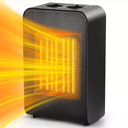 CXhome Heizlüfter Energiesparend Keramik 2000w mit 2s Schnellheizung