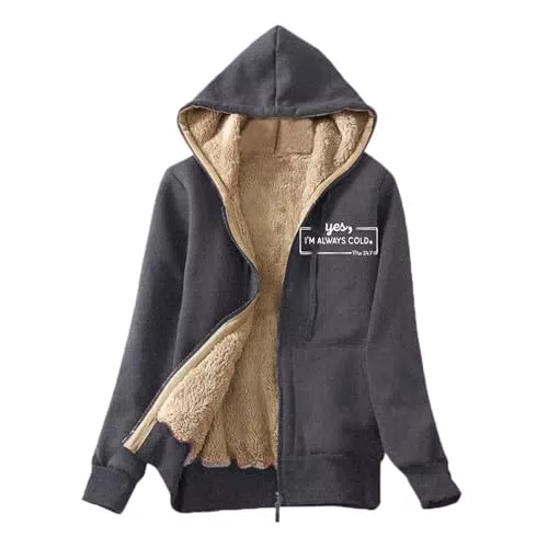 Damen Hooded Jacket I Premium Kapuzenjacke Damen mit Kontrast-Innenfutter I Basic Hoodie mit Reißverschluss I Zip Hoodie I Hochwertige & nachhaltige Damen-Oberteile Warehouse Deals Angebote B Ware
