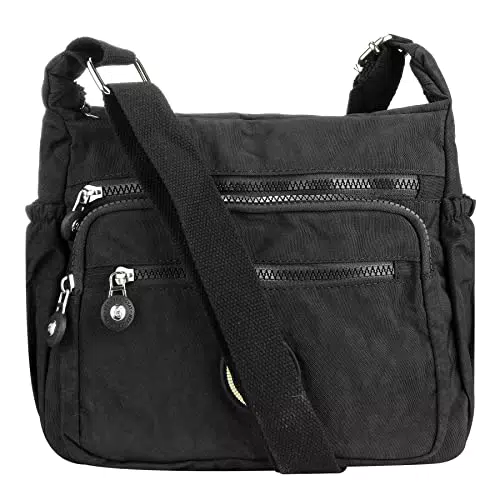 Damen-Umhängetasche, mit mehreren Taschen, wasserdicht