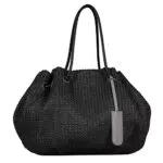 Denim TOM TAILOR, CARO, Damen, Shopper mit Reisverschluss Mixed Black