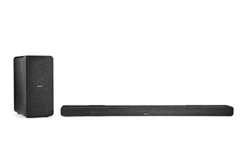 Denon DHT-S517 3.1.2 Dolby Atmos Soundbar System Mit Kabellosem Subwoofer