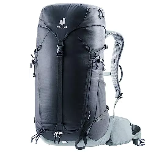 deuter Trail 30 Klettersteig Wanderrucksack, Black-shale