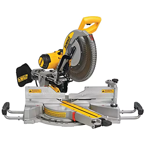 DeWalt Paneelsäge 1675W DWS780 inkl. Zubehör Mit 305x30 mm HM-Sägeblatt ideal für den Innenausbau Hohe Schnittkapazität & LED Schnittlinien Anzeige