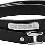 Diesel Armband Für Männer, 18 Cm - 19, 5 Cm Braunes Lederarmband