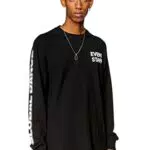 Diesel Herren T-just-ls-l3 T-Shirt, 900-0efan, Small