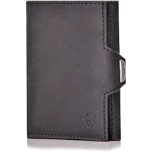DONBOLSO NextGen Brieftasche, Slim Wallet mit Münzfach