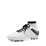 DREAM PAIRS Herren Fußballschuhe High Top Professionelle Outdoor-Training Athletics Trainingsschuhe Schnürsenkel Football Schuhe Weiss/BLAU 46 SDSS2301M-E