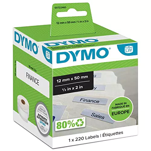 DYMO Original LabelWriter Etiketten für Hängemappen