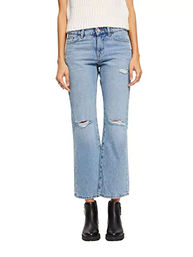 edc by ESPRIT Damen 092cc1b308 Jeans, 902/Blue Medium Wash