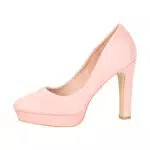 Elara Damen Pumps Plateau Chunkyrayan E22360-Pink-39