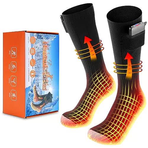 Electric Heated Socks Rechargeable Battery - weiblich)