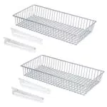 Emuca - Einsatzkörbe und Jagmet-Träger, 330 mm, Weiß