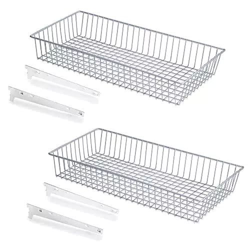 Emuca - Einsatzkörbe und Jagmet-Träger, 330 mm, Weiß