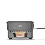 Esbit Trockenbrennstoffkochset - Camping Kocher 1100 ml aus hartanodisiertem Aluminium - inkl. Deckelaufhängung - Campingkocher Set