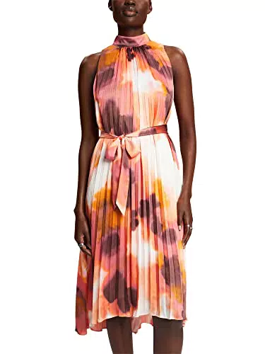 ESPRIT Collection Damen 033eo1e331 Kleid, 673/Pink 4
