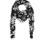 ESPRIT Damen 093EA1Q308 Winter-Schal, 001/BLACK, 1SIZE