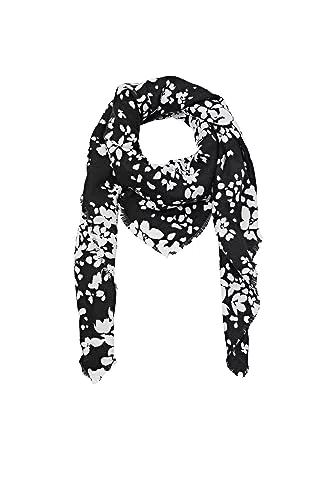 ESPRIT Damen 093EA1Q308 Winter-Schal, 001/BLACK, 1SIZE