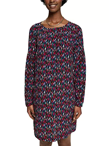 ESPRIT Damen 112EE1E310 Kleid, 003/BLACK 3, 32
