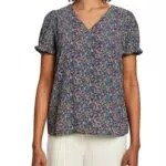 ESPRIT Damen 992CC1F302 Bluse, 404/NAVY 5, X