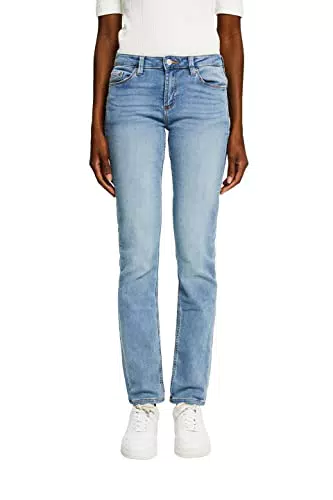ESPRIT Damen 992ee1b334 Jeans, Blue Light Washed, EU