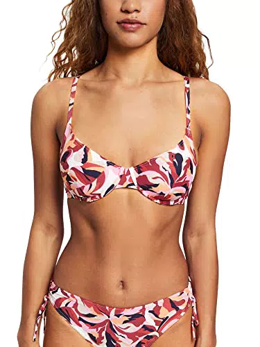 ESPRIT Damen Carilo Beach Rcs Uw.bra Bikini, Dark Red