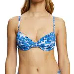 ESPRIT Damen SABANG Beach RCS Padded Bra Bikini, Blue 3